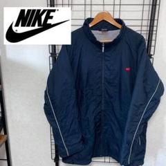 NIKE ナイキ ジャケット ナイロンジャケット ロゴ ネイビー 90's