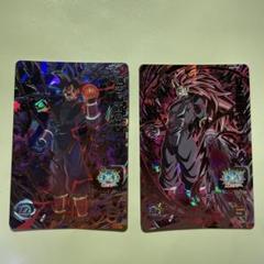 ドラゴンボール - UGM4-SEC ベジット BM7-SEC2P 紅き仮面のサイヤ人　②枚セット BANDAI スーパードラゴンボールヒーローズ UGM4-BM7-SEC2 P 紅き