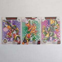 ロックマンX3 メガミッション3 カードダス バインダー2種（訳アリ） ロックマンX3 メガミッション3 カードダス バインダー2種（訳