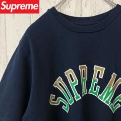 【激レア】SUPREME シュプリーム　Tシャツ　ゆるだぼ　完売モデル　ネイビー