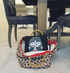 極美品✨LeSportsac レオパード バンブー　ショルダーバッグセット 極美品】LeSportsac レオパードトートバッグ バンブーハンドル