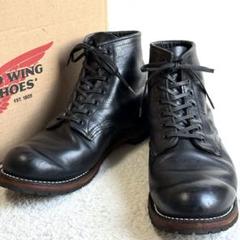 ベックマン9014 サイズ10D 未使用 廃盤 RED WING 9014 ベックマン 10D ハーフソール交換済 元箱