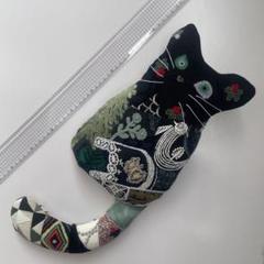 ミナペルホネン ハンドメイド オッドアイ ⭐猫 (*ΦωΦ) a16