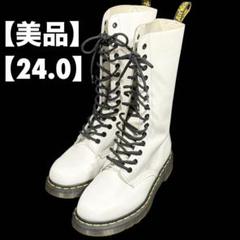 正規美品✨Dr.Martens 14ホール レースアップブーツ UK5 白 2025年最新】マーチン 14ホール ホワイトの人気アイテム - メルカリ