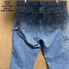 Dickies ディッキーズ デニム ペインターパンツ W40L34 メキシコ製のサムネイル