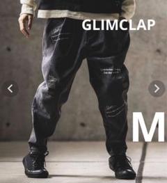 GLIMCLAP パンツ mp12532- Tight fit track pants -revival