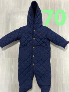 【新品】ラルフローレン カバーオール アウター ジャンプスーツ 70㌢ 2025年最新】POLO RALPH LAUREN 種類：ジャンプスーツ アウター