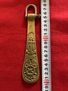 さ真鍮　アンティーク雑貨　靴ベラ ヴィンテージ