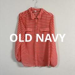 【古着】OLD NAVY シャツ　ストライプ