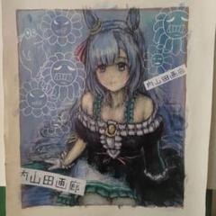内山田画廊 　謹製　アクリル画 　f8 タイトル未定 内山田画廊 謹製 アクリル画 f8 タイトル未定 - メルカリ