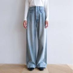 人気完売☺︎シールームリン searoomlynnハイウエストDenimトラウザー 2025年最新】sea room lynn ハイウエストlooseデニムトラウザー