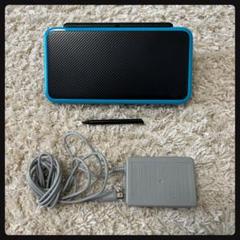 充電器付！NEW Nintendo 2DSLL ブラック ターコイズ