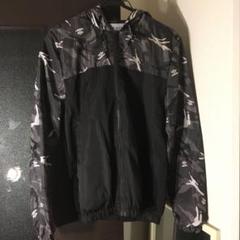 SALE★迷彩マウンテンパーカー ナイロンパーカー グレー Lサイズ