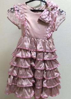 専用です　ぽん⭐️プロフ必読さん　シャーリーテンプル ワンピース　110cm シャーリーテンプル ♡ ギンガムチェック 黒×白 ワンピース 110