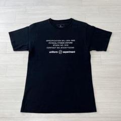 uniform experiment ブラック Tシャツのサムネイル