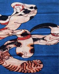 歌川国芳　浮世絵ハンカチ