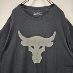 アンダーアーマー　PROJECT ROCK　Tシャツ　XXL　ブラフマブル　古着