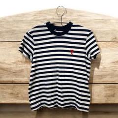 Ami paris アミパリ　ボーダー半袖 楽天市場】アミパリス AMI PARIS メンズ ボーダー Tシャツ