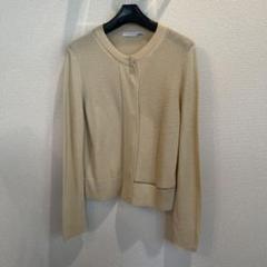 1499A美品 ファビアナフィリッピ スエードポケットカーディガン