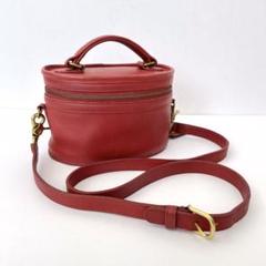 ⭐極美品⭐オールドコーチ バニティバッグ　アクセサリーポーチ　赤　4145 2025年最新】coach バニティバッグの人気アイテム - メルカリ
