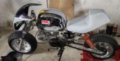 送料込値下げ モンキー z50j ショート管当時物