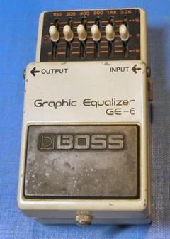 BOSS GE-6 グラフィックイコライザー BOSS GE-6（中古）【楽器検索デジマート】