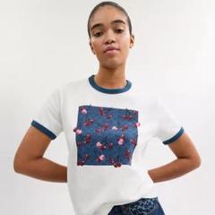 限定1 coach シグネチャー スクエア チェリー Tシャツ XS 完売品