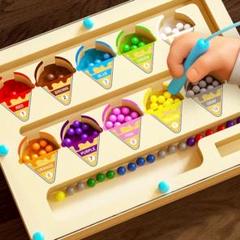 知育玩具 マグネット アイスクリーム モンテッソーリ 保育園 幼稚園 発育