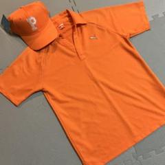 Puma オレンジ ポロシャツ/キャップSET リッキーファウラー風