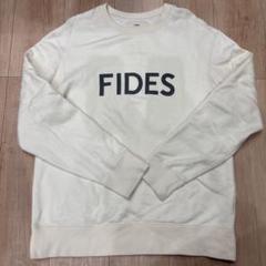 FIDES フィデス オフホワイト スウェット トレーナー　Sサイズ SWEAT | FIDES | フィデス 公式サイト