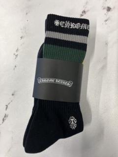 11】CHROME HEARTS(クロムハーツ) ソックス3足ライン柄