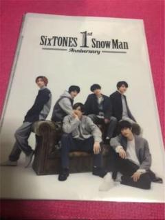 SixTONES SnowMan スト スノ ダブル クリアファイル 1st