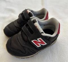 New Balance 373キッズスニーカー12.5㎝ 黒/赤