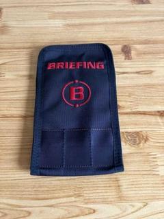 BRIEFING スコアカードホルダー ブラック/レッド本日限定値下げ