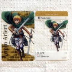 ドリーミーくじ　進撃の巨人　〜determined〜 １ロット 未開封 D賞クリアカード ミカサ ドリーミーくじ 進撃の巨人 be