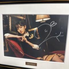乃木坂46 久保史緒里サイン入りキャラファイングラフ