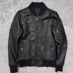 鬼フェード◎ 90s~ DECO Cowhide Leather Blouson