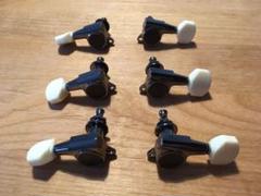GOTOH ギターペグ SG381 L3+R3 コスモブラック
