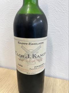 Chateau Clos J.Kanon 1989 St- Emilion古酒 Chateau Clos J.Kanon 1989 St- Emilion古酒（カレ90 ダブル