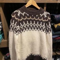 超希少】GreatLand 70's〜80'sハーフボタンニットセーター 肉厚