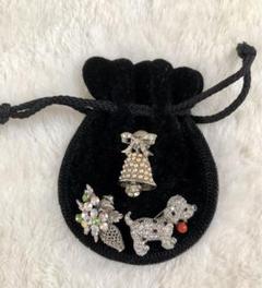 アクセサリー　ピンバッジ　ブローチ　まとめ売り　ベル　花、犬　結婚式　パーティー