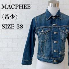 マカフィー デニムジャケット Gジャン サイズ38 古着 レディース