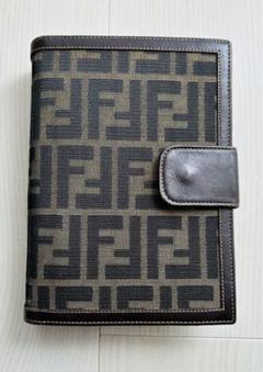 FENDI フェンディ ズッカ柄 手帳 用紙付き ヴィンテージ品 フェンディズッカ柄手帳 - メルカリ