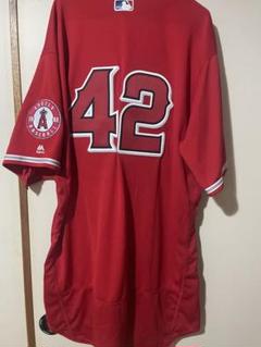 ロサンゼルス・エンゼルス オーセンティックユニフォーム 42番　サイズ54 ロサンゼルス・エンゼルス オーセンティックユニフォーム 42番
