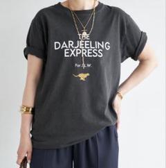新品　Deuxieme Classe　DARJEELING Tシャツ　ブラウン DARJEELING Tシャツ（Tシャツ／カットソー）｜Deuxieme Classe