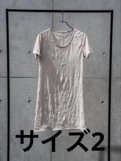 Craft Fabric Layered T-shirt pry シュウト Craft Fabric Layered U-neck T-shirt【oyster】 – PRY