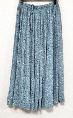 アメリカンホリック 花柄プリーツスカート Mサイズのサムネイル