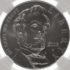 解説カード付 2009 アメリカ リンカーン 1ドル 銀貨 NGC MS70 最高鑑定】2009 アメリカ リンカーン 1ドル 銀貨 NGC MS70