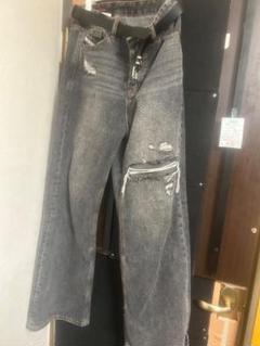 DIESEL D-Rise ブラック/ダークグレー　W30 Diesel メンズ デニム D-RISE オーバーサイズ ストレート
