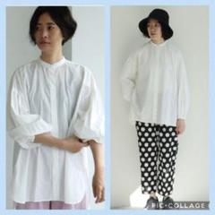 yuni ユニ コットンブロードbaloon sleeve ブラウス